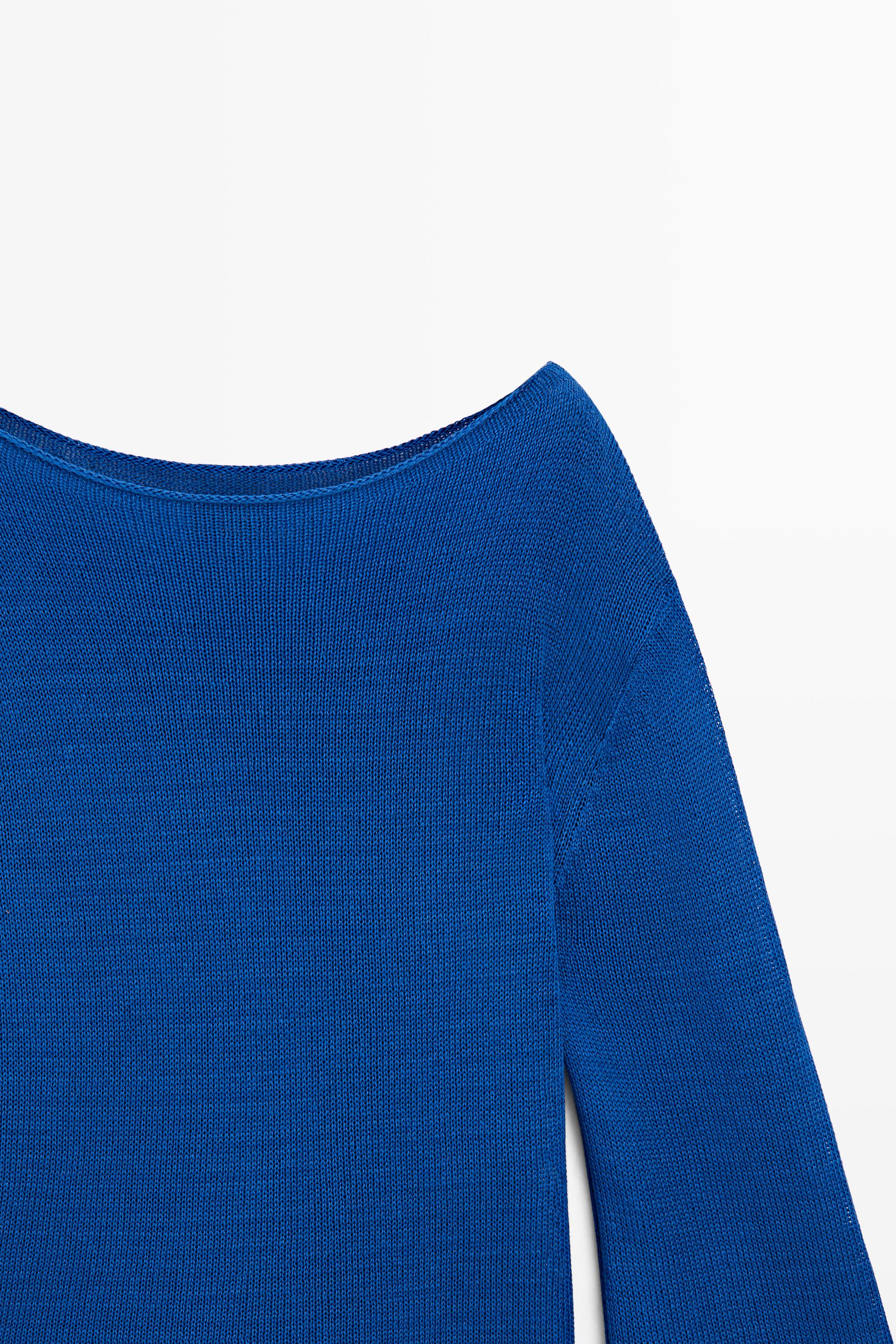 100% mercerised cotton sweater